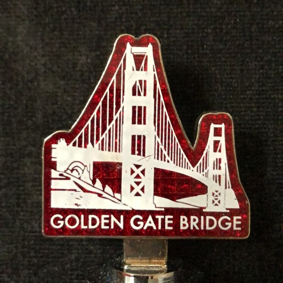 Bottle Stopper San Fransisco Golden Gate Bridge Bar Acessories - Picture 4 of 4